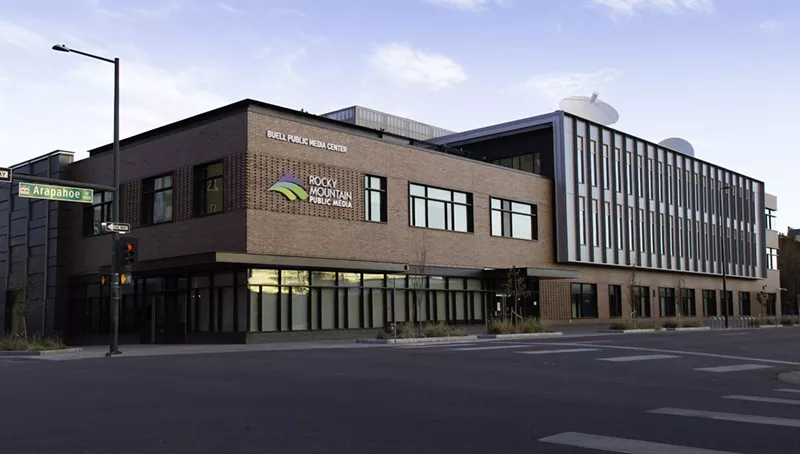 Image: The new Buell Public Media Center houses KUVO and the Drop.