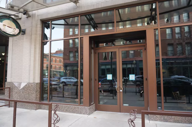 Image: Common Grounds ran out of steam downtown.