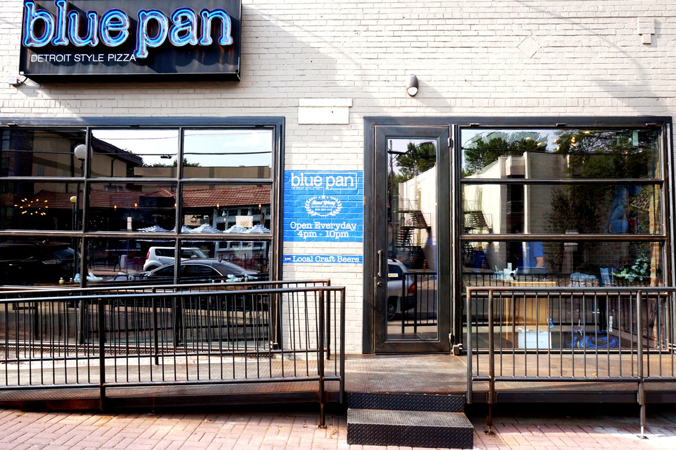 The new Blue Pan Pizza opens at East 12th Avenue and Madison Street tonight.
