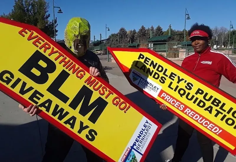 Image: Conservation groups plan to form an "unwelcoming committee" for controversial acting BLM director William Perry Pendley, who begins work at the agency's new Grand Junction office on January 2.