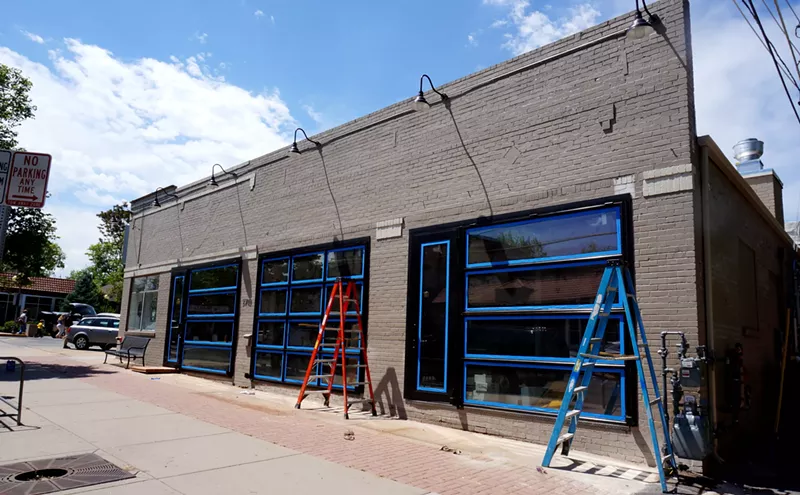Image: Construction Watch: Second Blue Pan Pizza Takes Shape in Congress Park