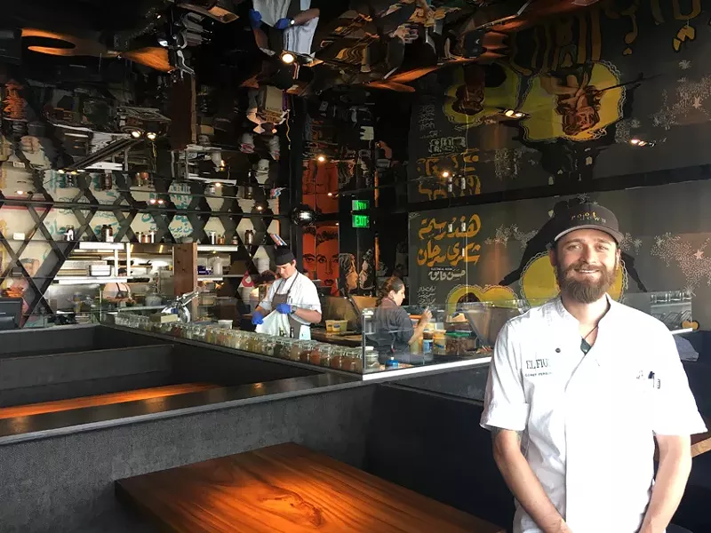 Image: El Five chef Corey Ferguson marries ecology and cooking.