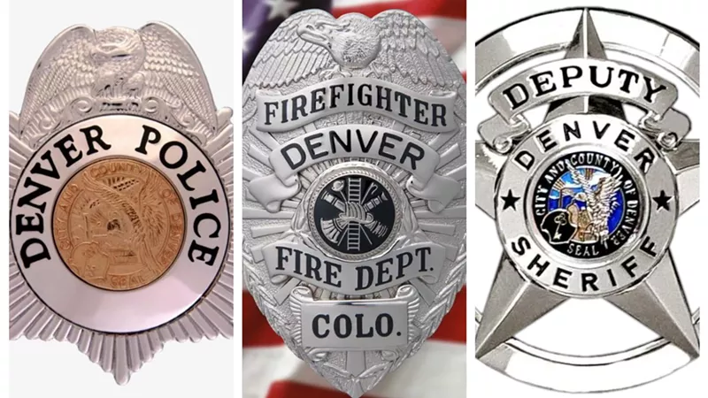 Image: The Denver Police Department, the Denver Fire Department and the Denver Sheriff Department are three major agencies within the city's Department of Public Safety.