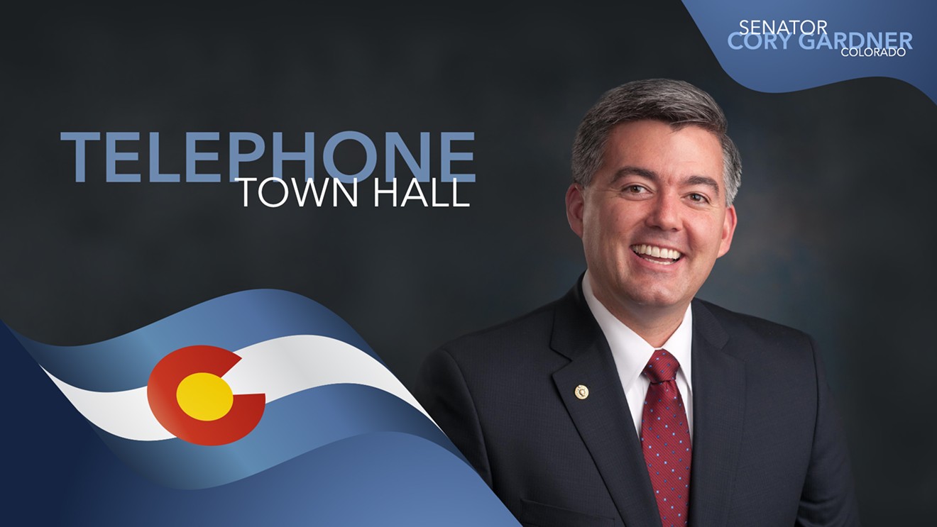 Cory Gardner's solution to acrimonious live town hall meetings is a telephone version.