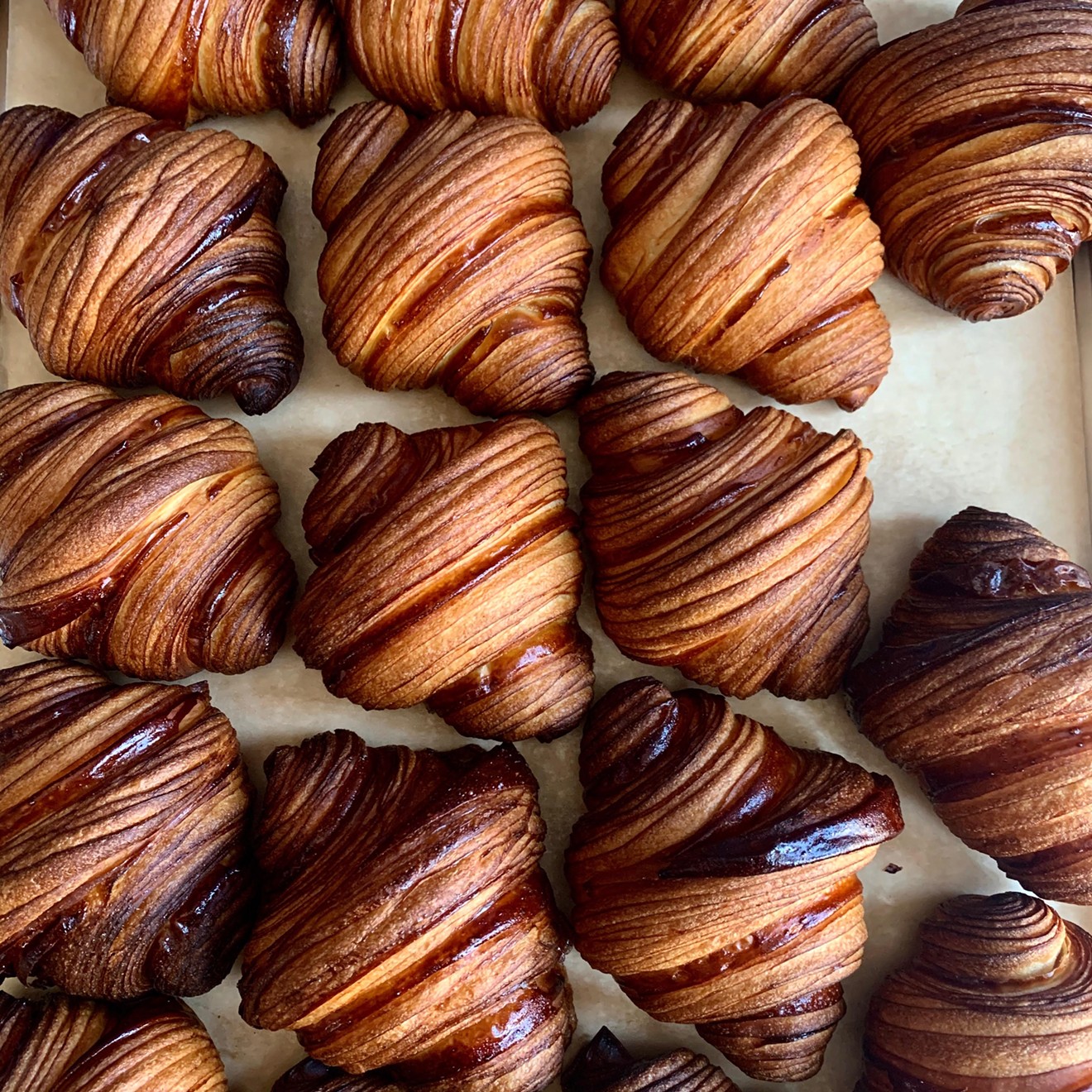 Mornings are for croissants at Bakery Four.