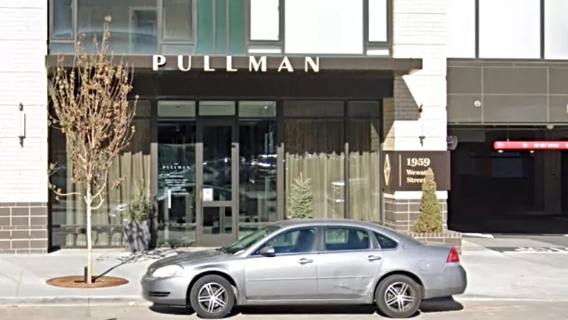Image: The Pullman, at 1959 Wewatta Street, has one-bedroom apartments available for $3,475 a month and two-bedrooms for $4,245.