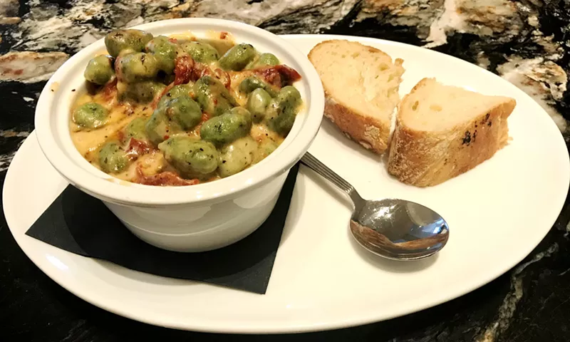 Image: Breakfast gnocchi mac and cheese? Of course!
