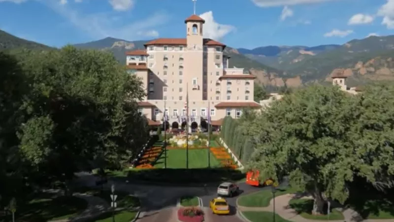 Image: The Broadmoor is located at 1 Lake Circle in Colorado Springs.