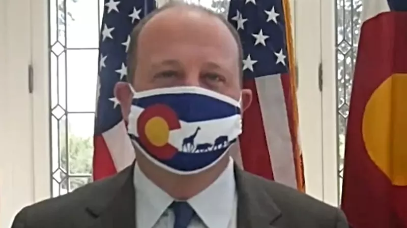 Image: Colorado Governor Jared Polis as seen in a recent video on behalf of Colorado Parks and Wildlife.