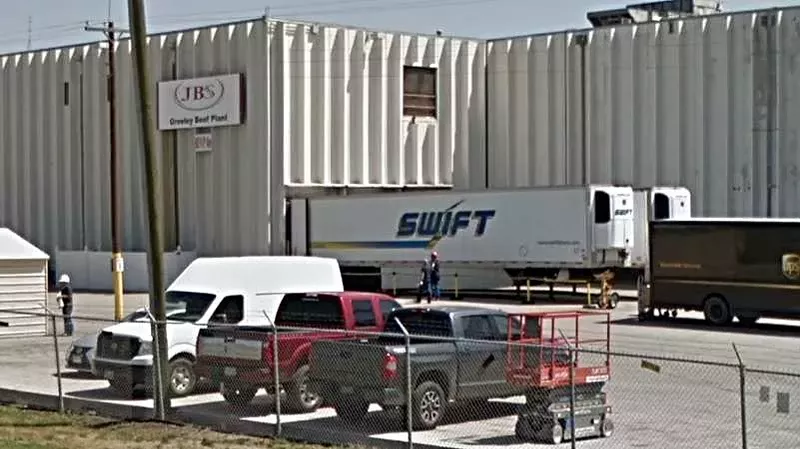 Image: The JBS plant at 800 North 8th Avenue in Greeley.