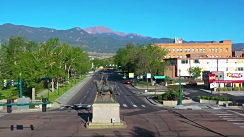 Image: El Paso County, anchored by Colorado Springs, has the second-highest number of Delta variant cases of any county in the state.