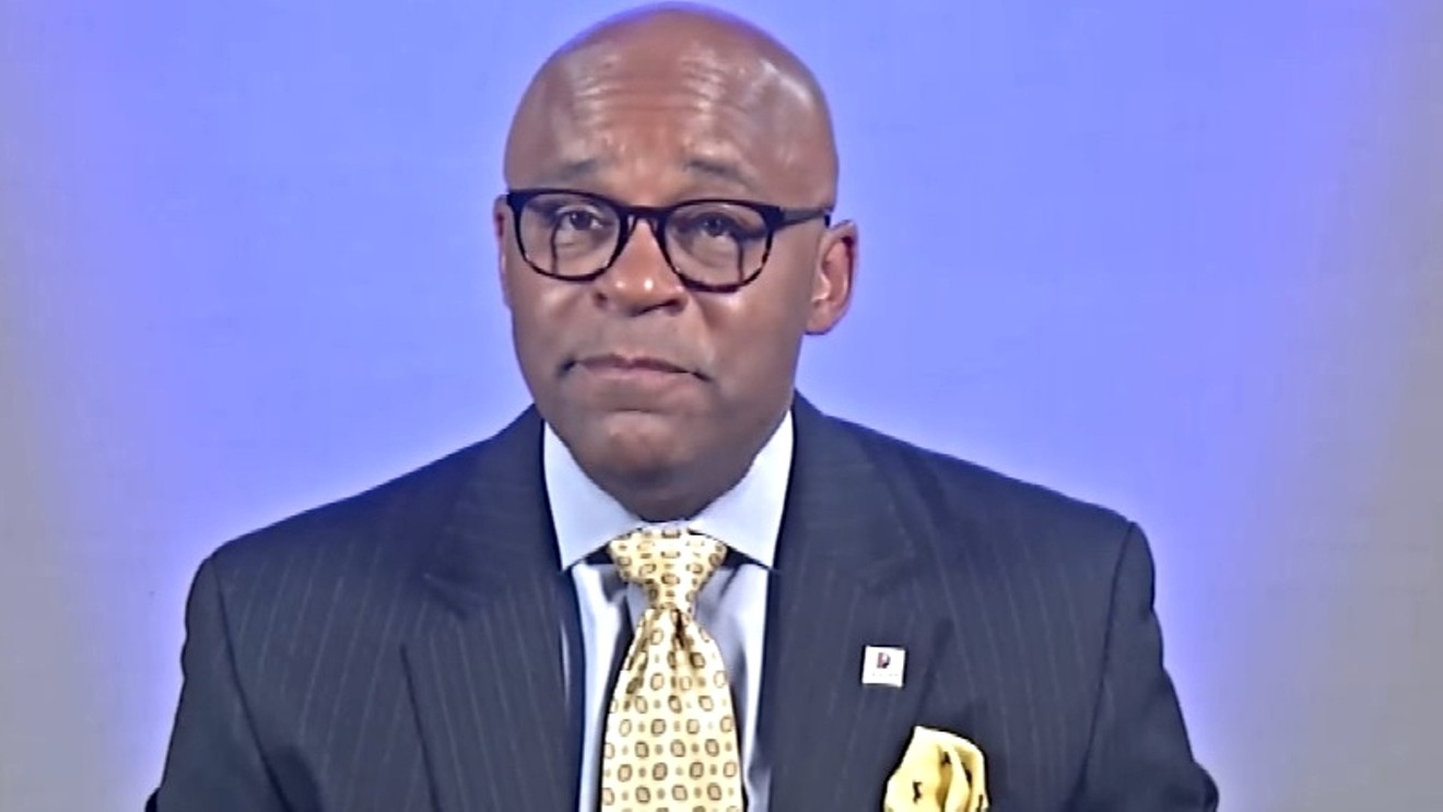Denver Mayor Michael Hancock as seen in a September 22 video about voting.