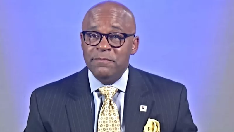 Image: Denver Mayor Michael Hancock as seen in a September 22 video about voting.