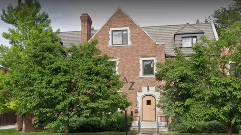 Image: The University of Denver's Delta Zeta sorority, at 2258 South Josephine Street, is a COVID-19 outbreak site.