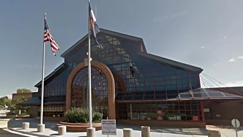 Image: DISH's Riverfront complex is located at 5701 South Santa Fe Drive in Littleton.