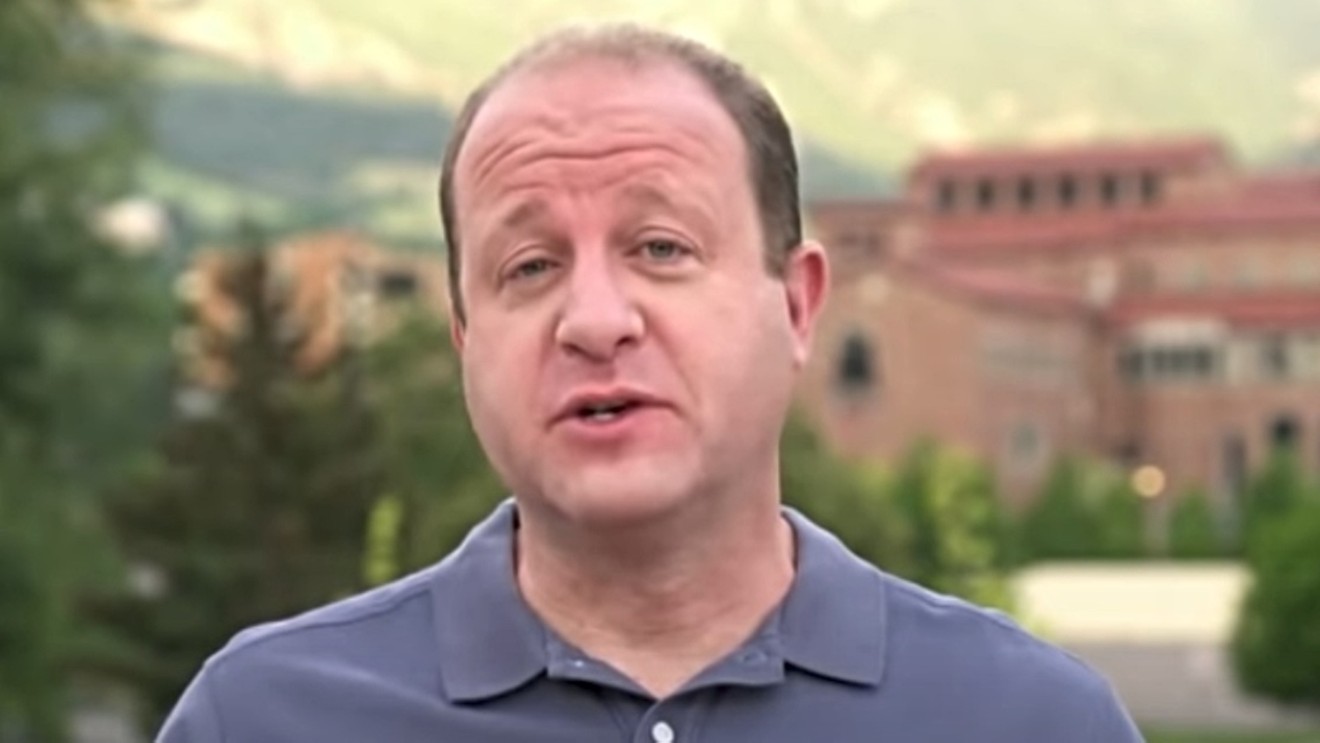 Governor Jared Polis during a July 19 appearance on ABC This Week.