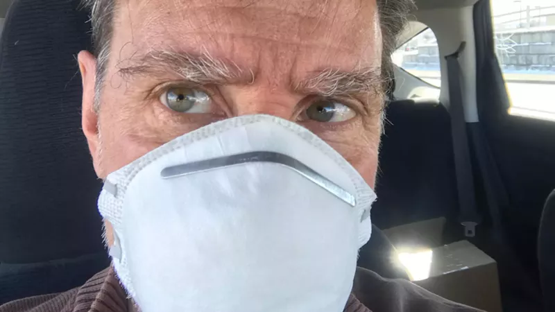 Image: Who is that masked man?
