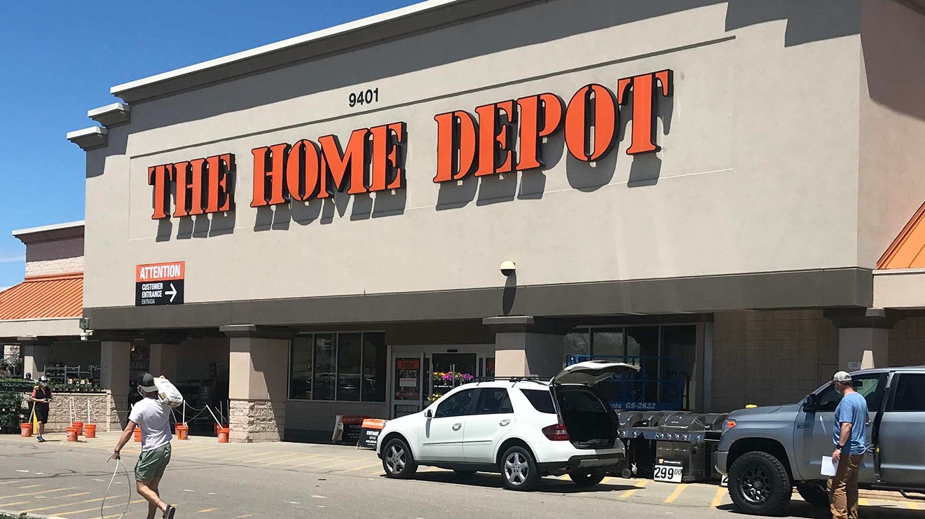 The Home Depot at 9401 East Arapahoe Road in Greenwood Village has been declared a COVID-19 outbreak site.