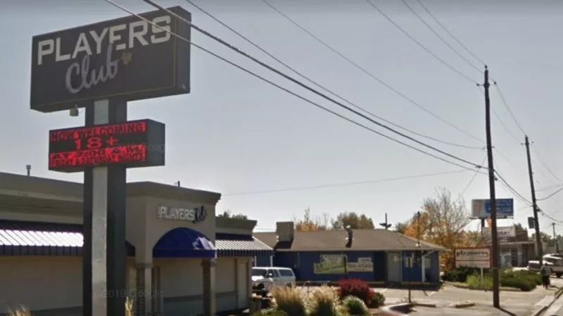 Image: Player's Club is located at 6710 Federal Boulevard in Adams County.