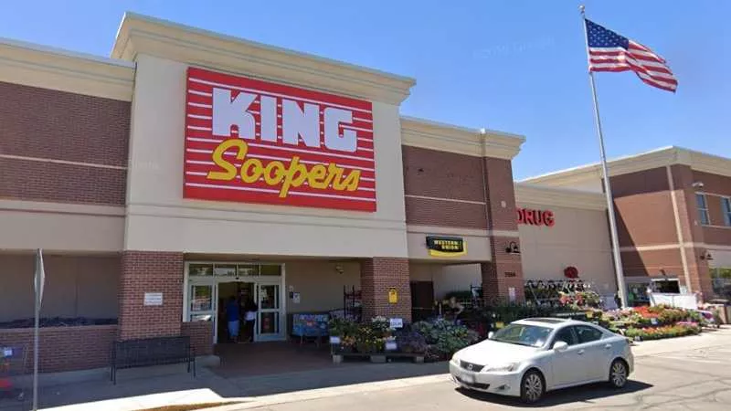 Image: The King Soopers branch at 7984 West Alameda Avenue in Lakewood has been declared a COVID-19 outbreak.
