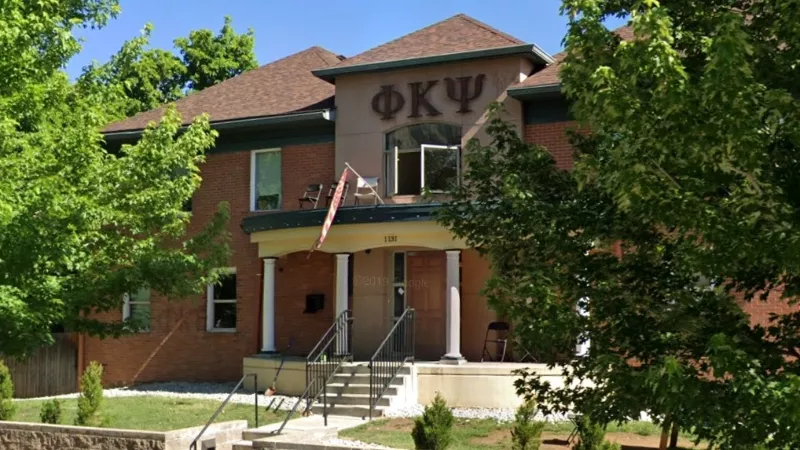Image: The CU Boulder fraternity Phi Kappa Psi, located at 1131 University Avenue, has been named a COVID-19 outbreak site.