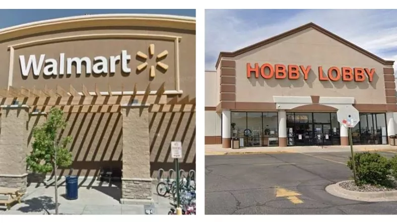 Image: Walmart and Hobby Lobby outlets in Larimer County have been declared COVID-19 outbreak sites.