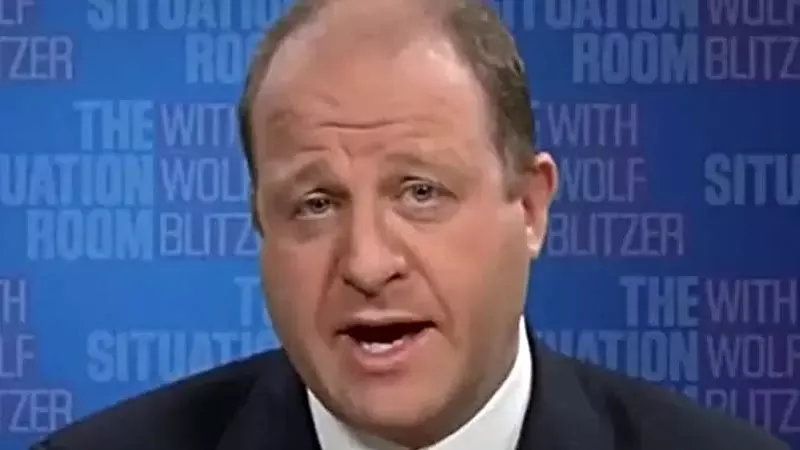 Image: Governor Jared Polis during a recent appearance on CNN.