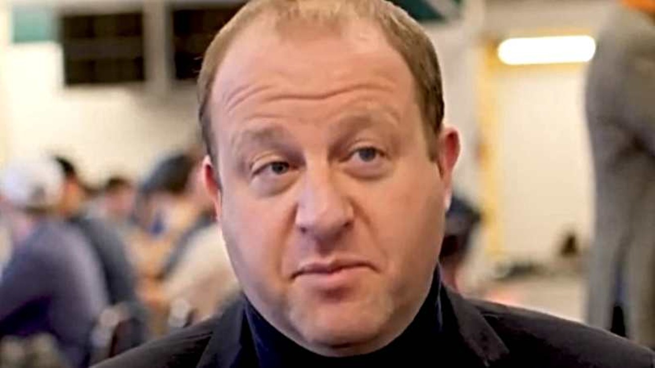 Colorado Governor Jared Polis during an interview earlier this year.