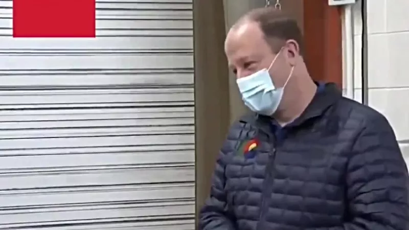 Image: A clip of Governor Jared Polis rhapsodizing over the first dose of the COVID-19 vaccine to arrive in Colorado was played for laughs on The Tonight Show With Jimmy Fallon.