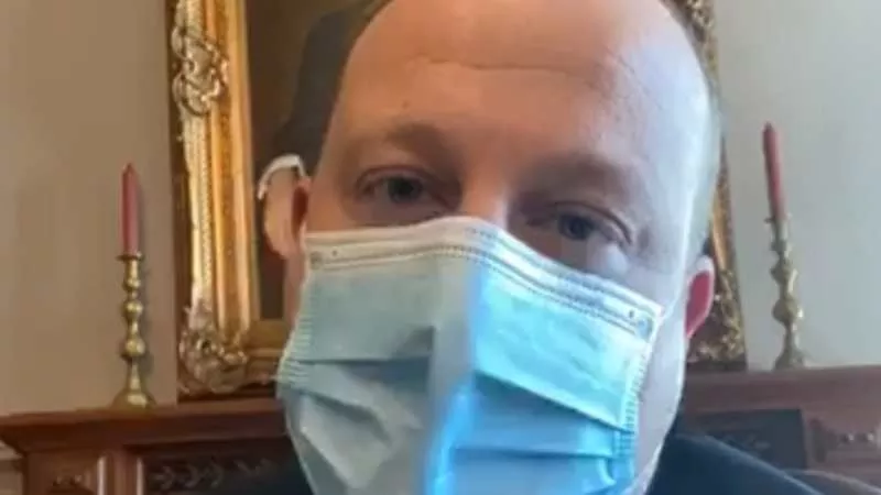 Image: Colorado Governor Jared Polis in a photo taken at the White House.