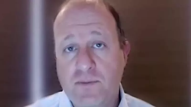 Image: Colorado Governor Jared Polis during a recent interview.