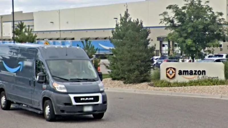 Image: The Amazon fulfillment center at 19799 East 36th Drive in Aurora has been declared a COVID-19 outbreak by Colorado public-health officials.