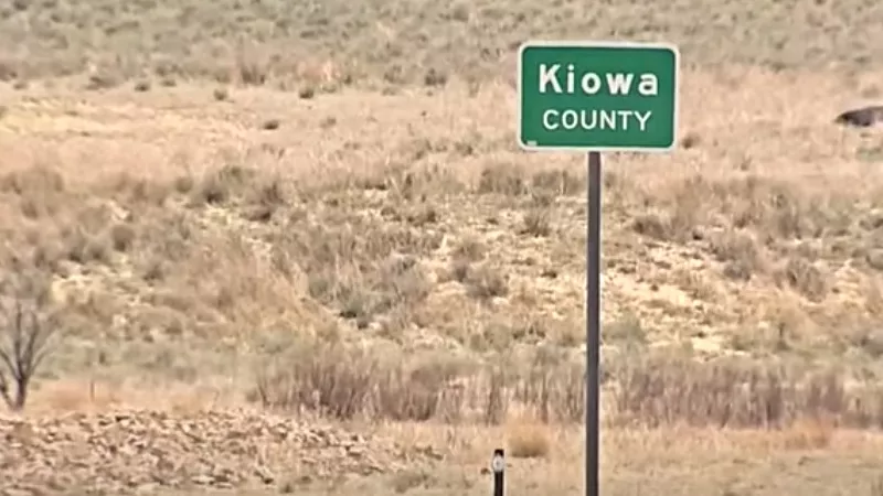 Image: Kiowa County has now registered its first COVID-19 case.