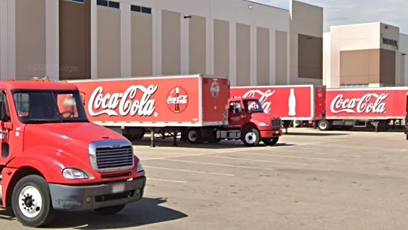 Image: The Swire Coca-Cola warehouse is located at 9900 East 40th Avenue in Denver.