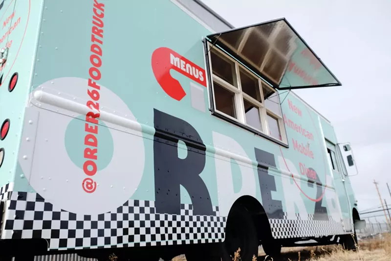 Image: The Order 26 Food Truck is owned by Station 26 Brewing's Justin Baccary.