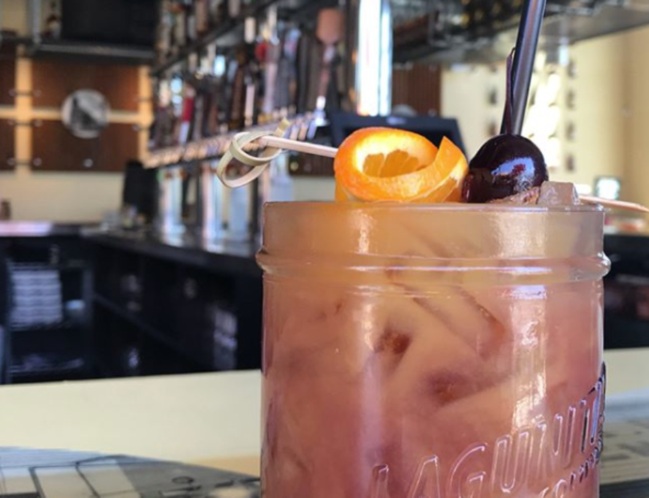 The Kentucky Sunrise is a brunch eye-opener at the Crafty Fox.