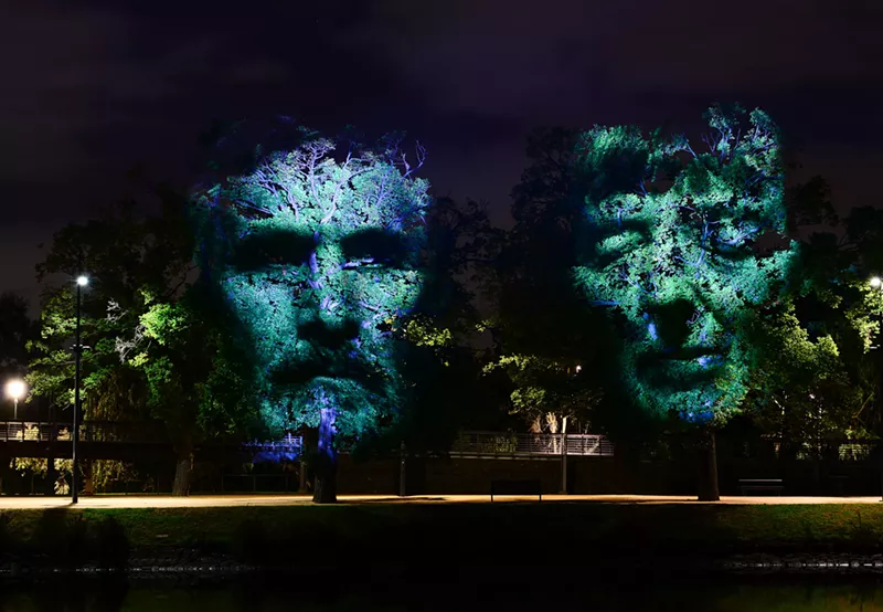 Image: Craig Walsh's living projections will loom over downtown Breckenridge.
