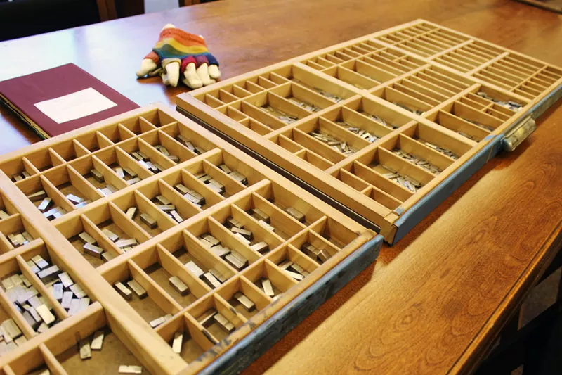 Image: Science students at CU Boulder wrote, designed and printed The Poetic Table of Elements.