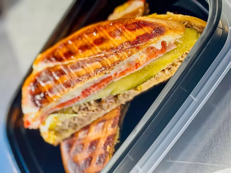 Image: a cubano sandwich