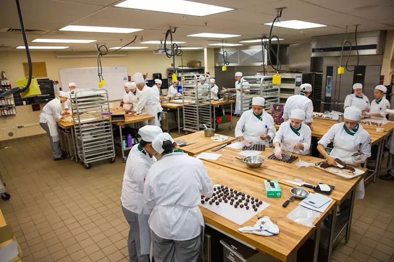 Image: Johnson & Wales culinary students can complete a two-year program before earning a bachelor's degree.