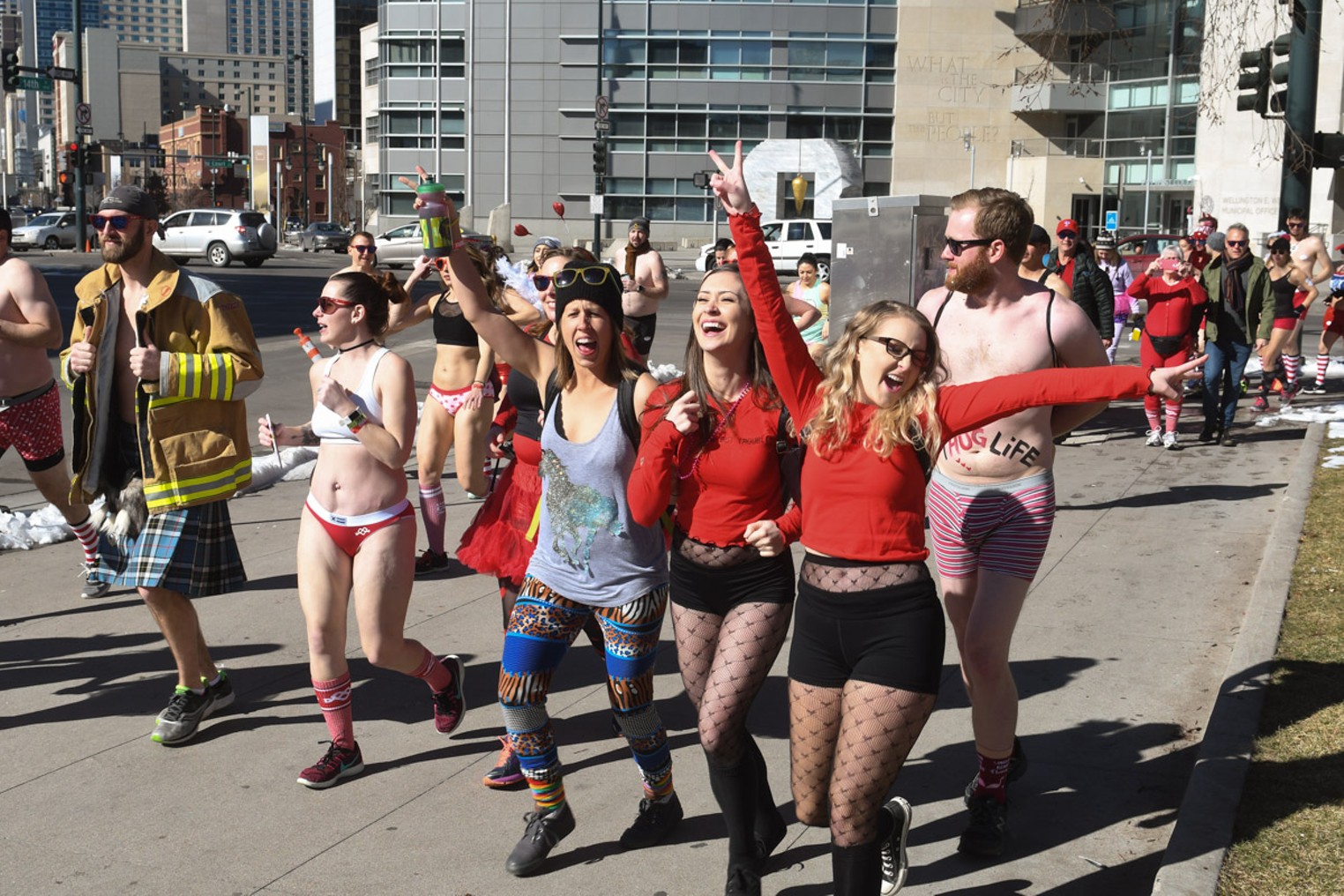 Cupid's Undie Run in Denver Benefits Battle Aginst Neurofibromatosis