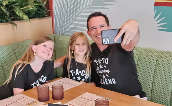 Image: Scott, Scarlett and Alice Warnick Celebrate Six Years of Taco Tuesdays