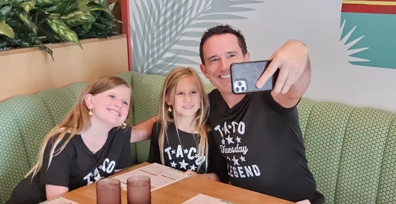 Image: Scott, Scarlett and Alice Warnick Celebrate Six Years of Taco Tuesdays