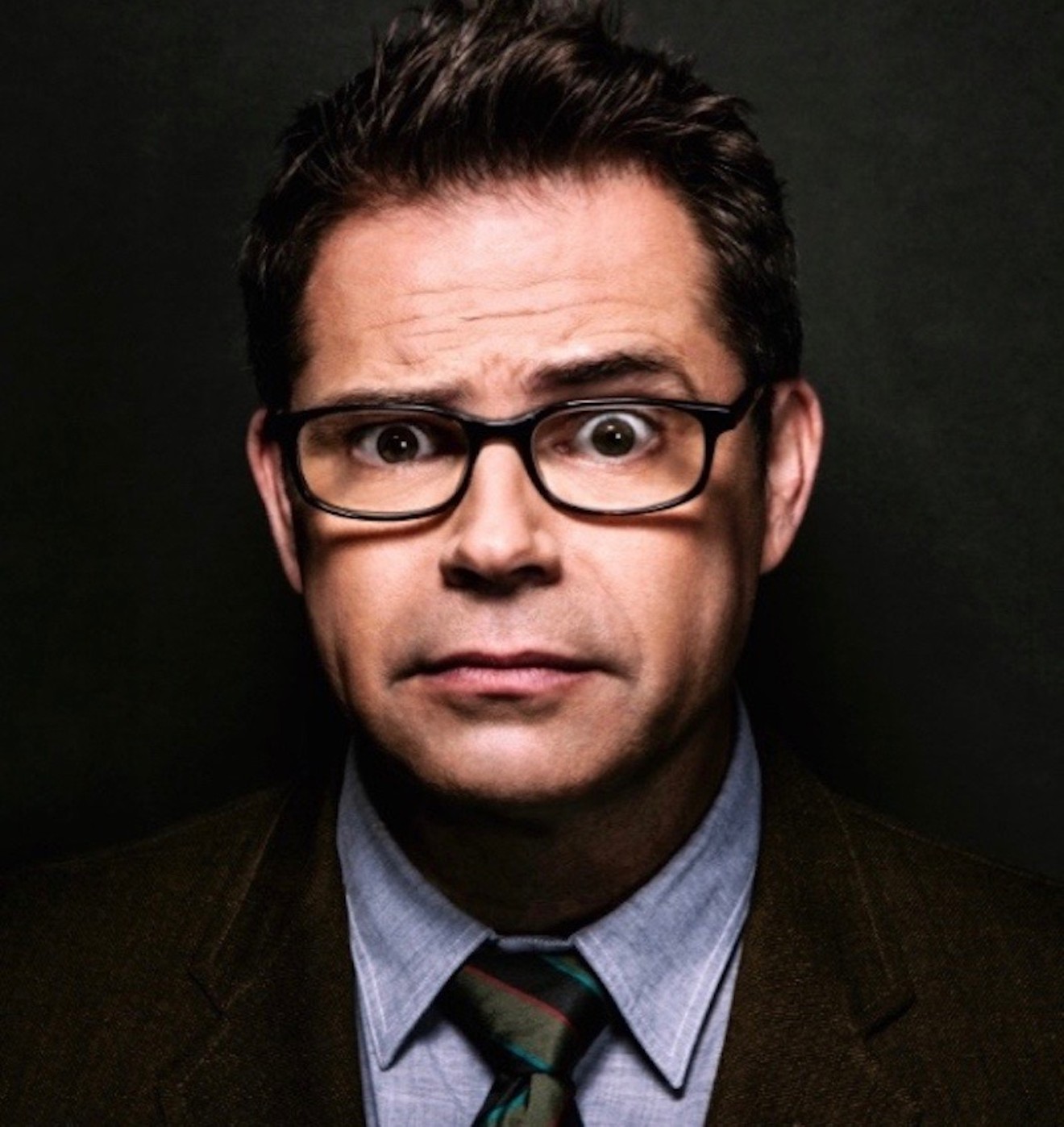Dana Gould headlines the Dairy Arts Center on January 11 and the downtown Comedy Works January 12-14.