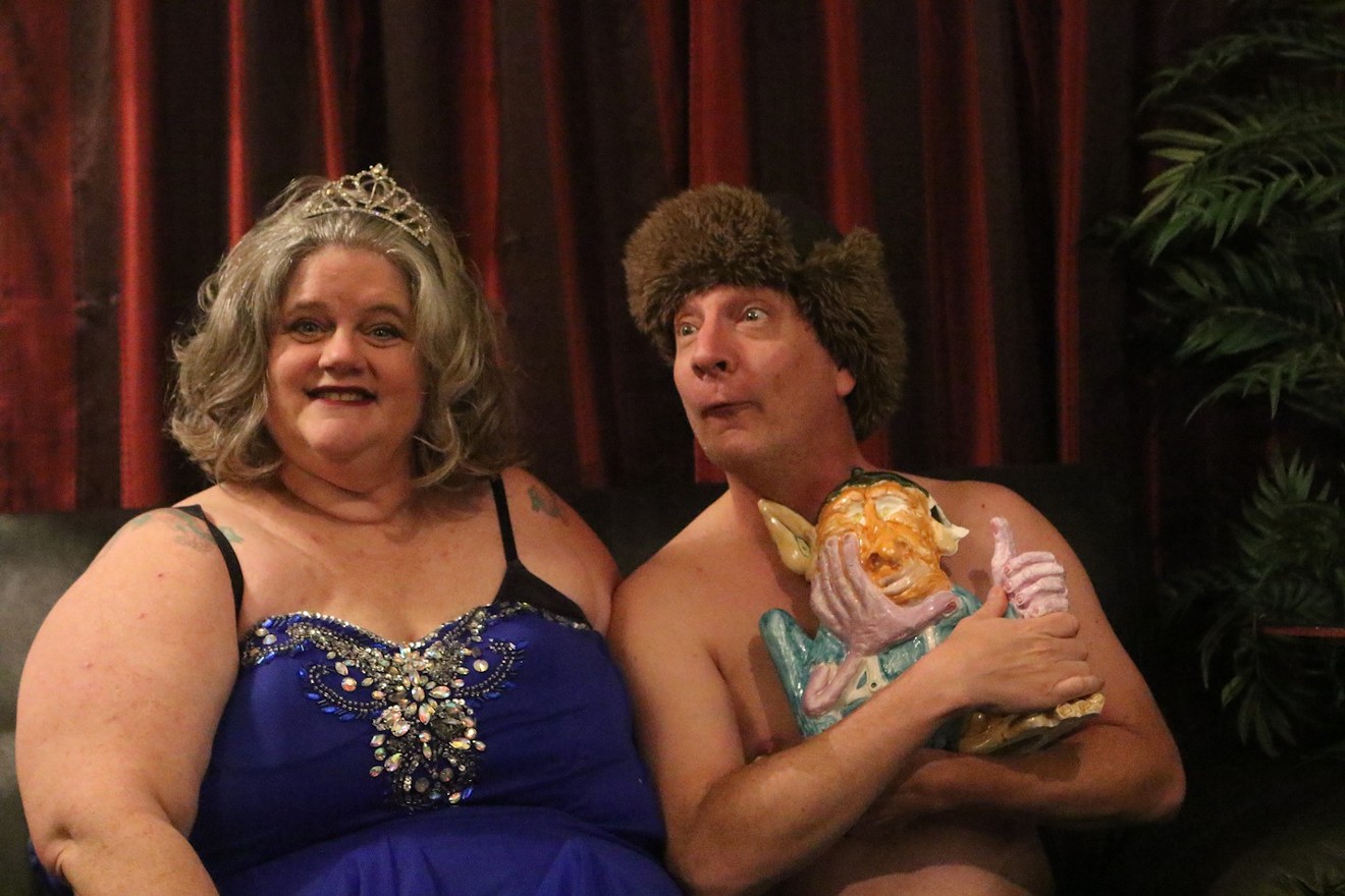 Christine Winnie Wenglewick and Brainard Starling star in Comedy Shows Denver.