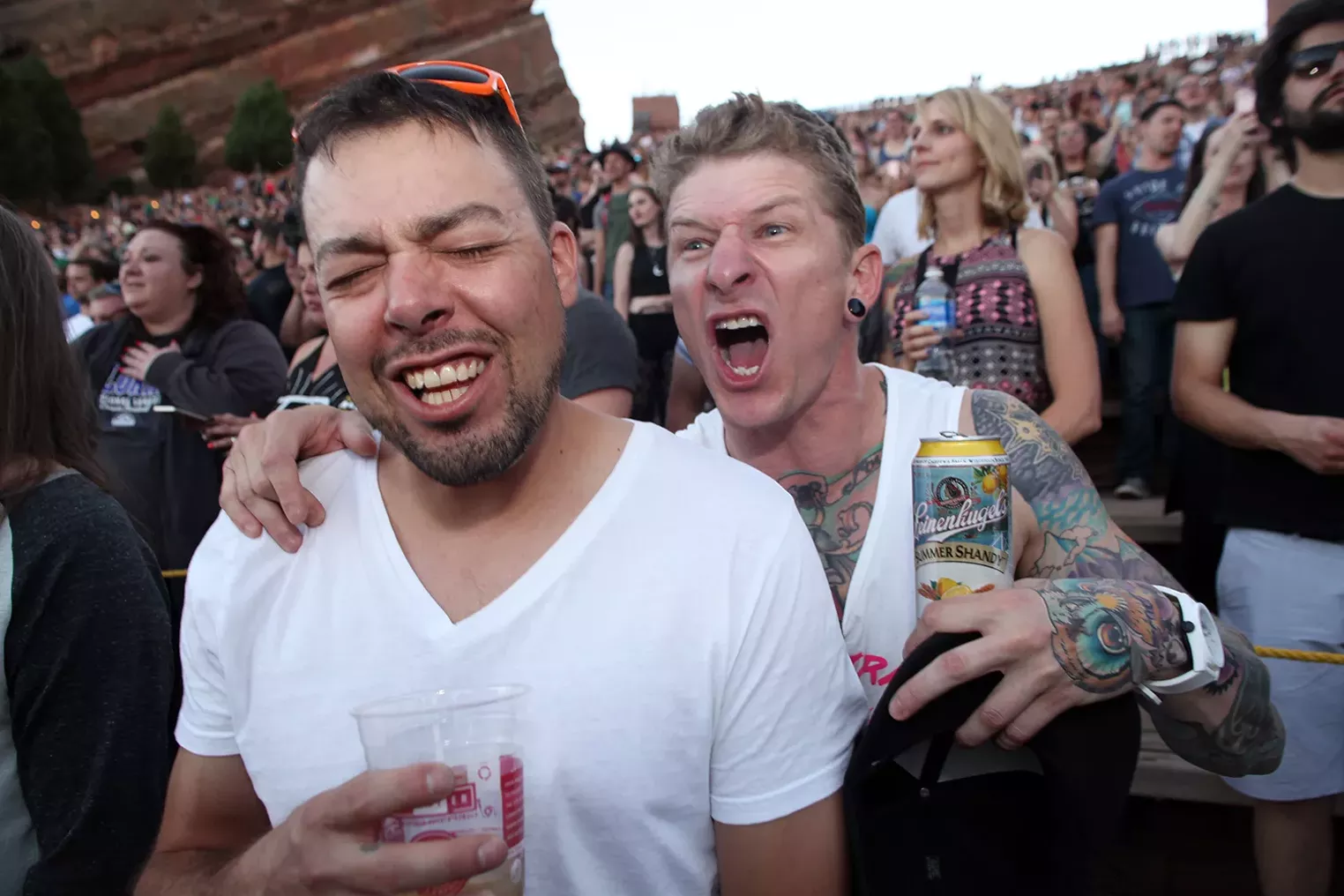 Dashboard Confessional and Taking Back Sunday at Red Rocks Denver