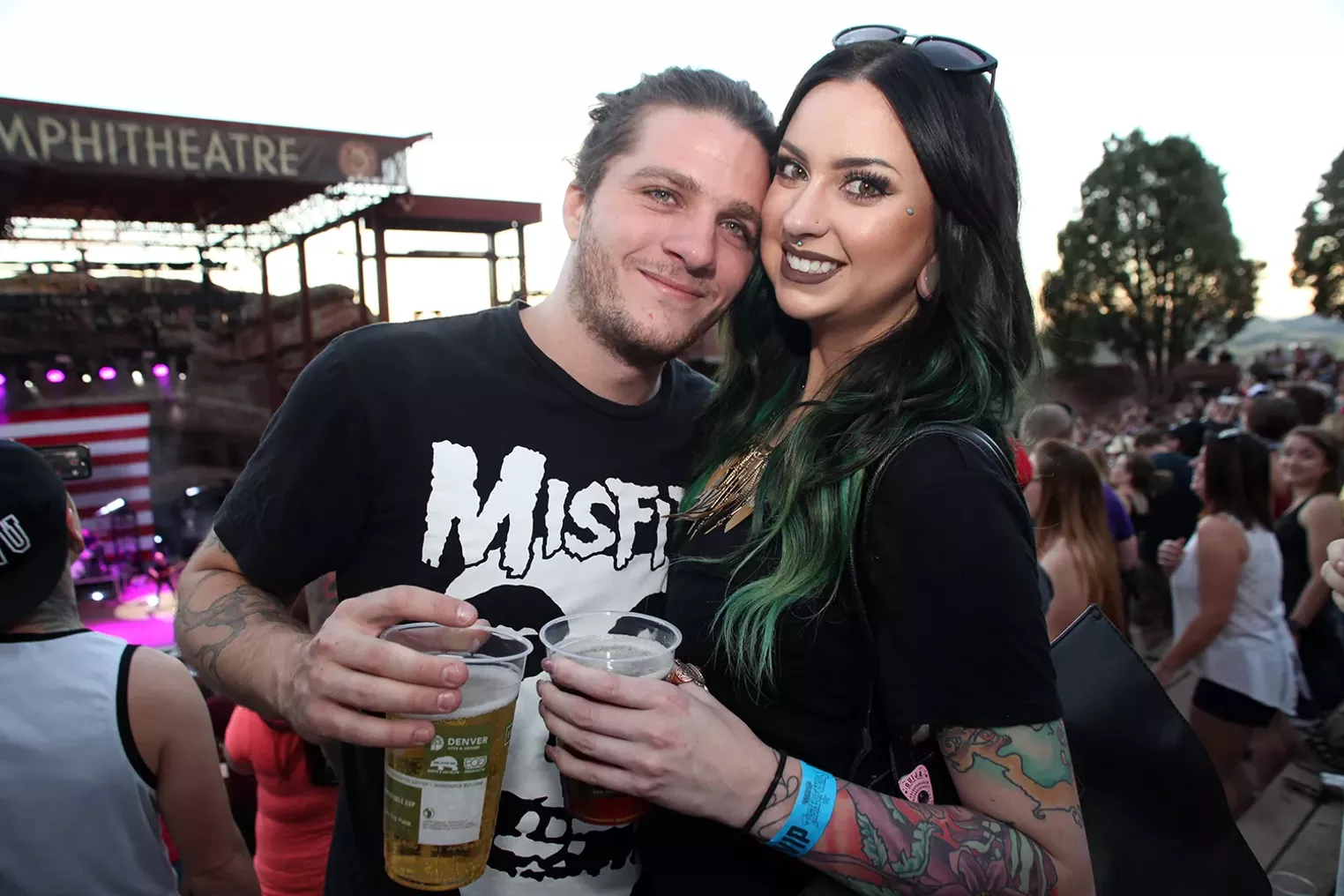 Dashboard Confessional and Taking Back Sunday at Red Rocks Denver