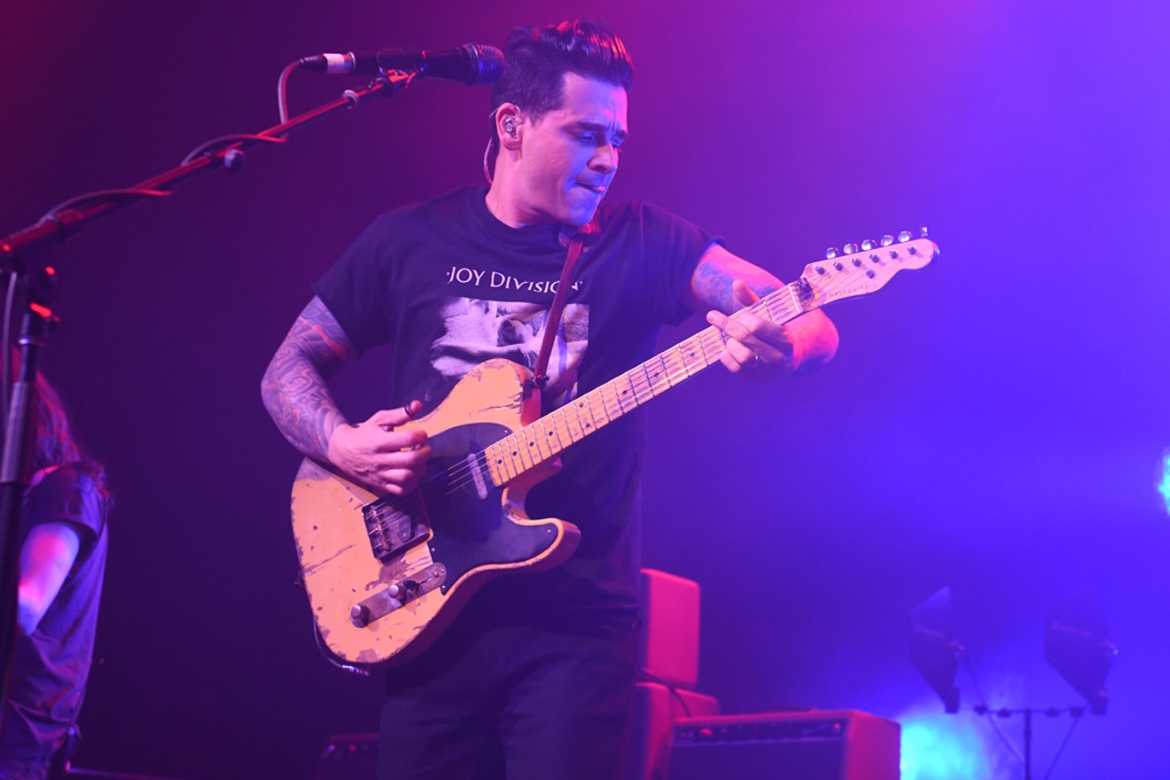 Dashboard Confessional performed a sold-out show at Summit Music Hall on January 31, 2017.