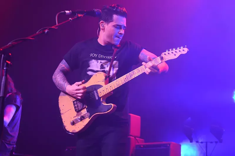 Image: Dashboard Confessional performed a sold-out show at Summit Music Hall on January 31, 2017.