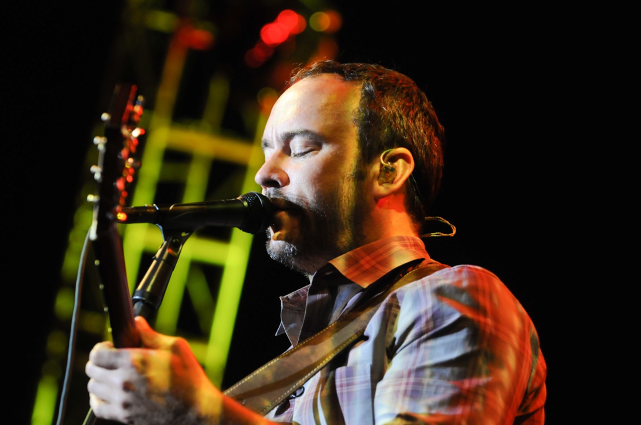 The Dave Matthews Band playing Fiddler's Green in 2015.